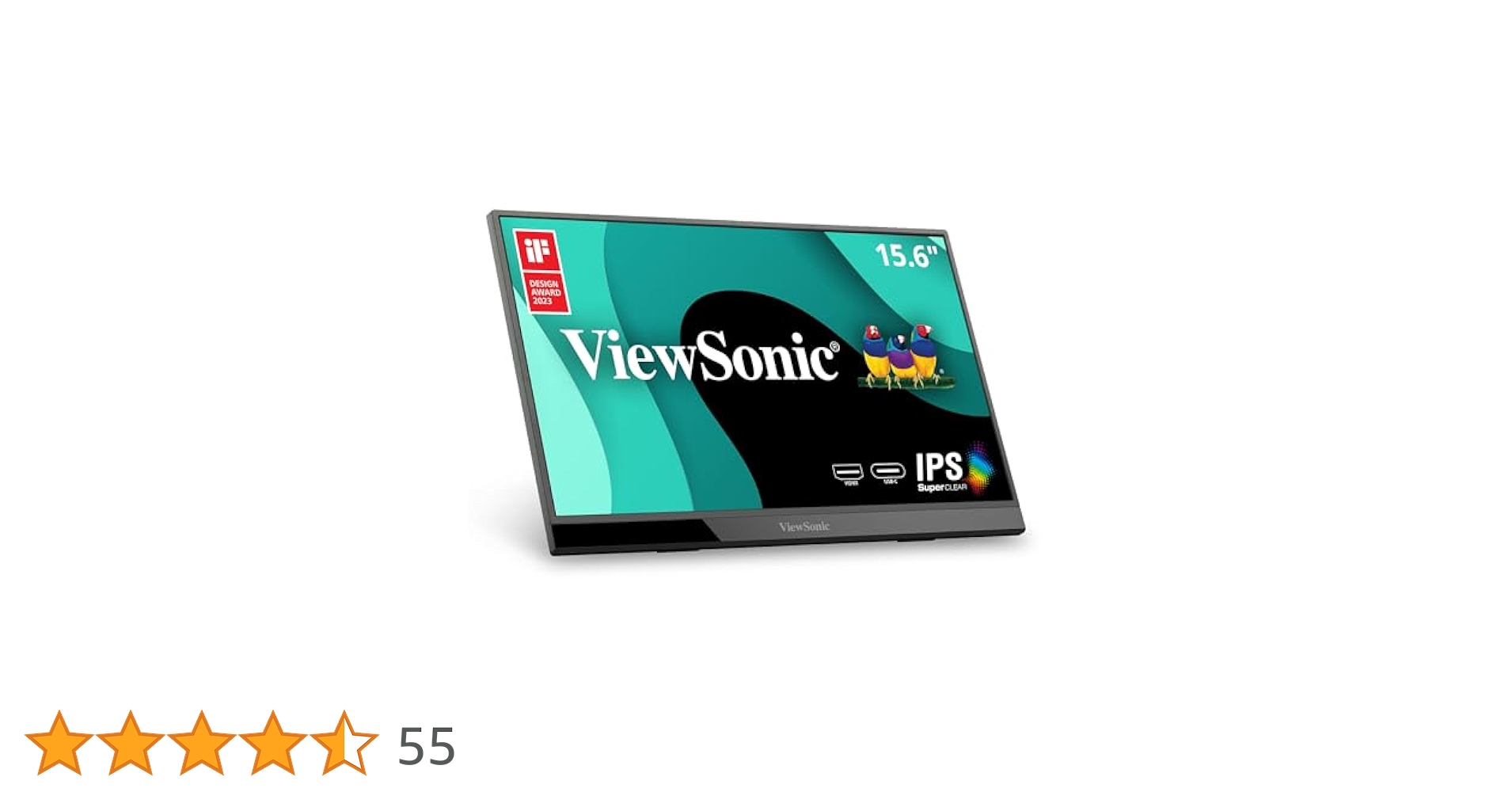 Amazon.co.jp: ViewSonic VX1655 15.6インチ 1080p FHD